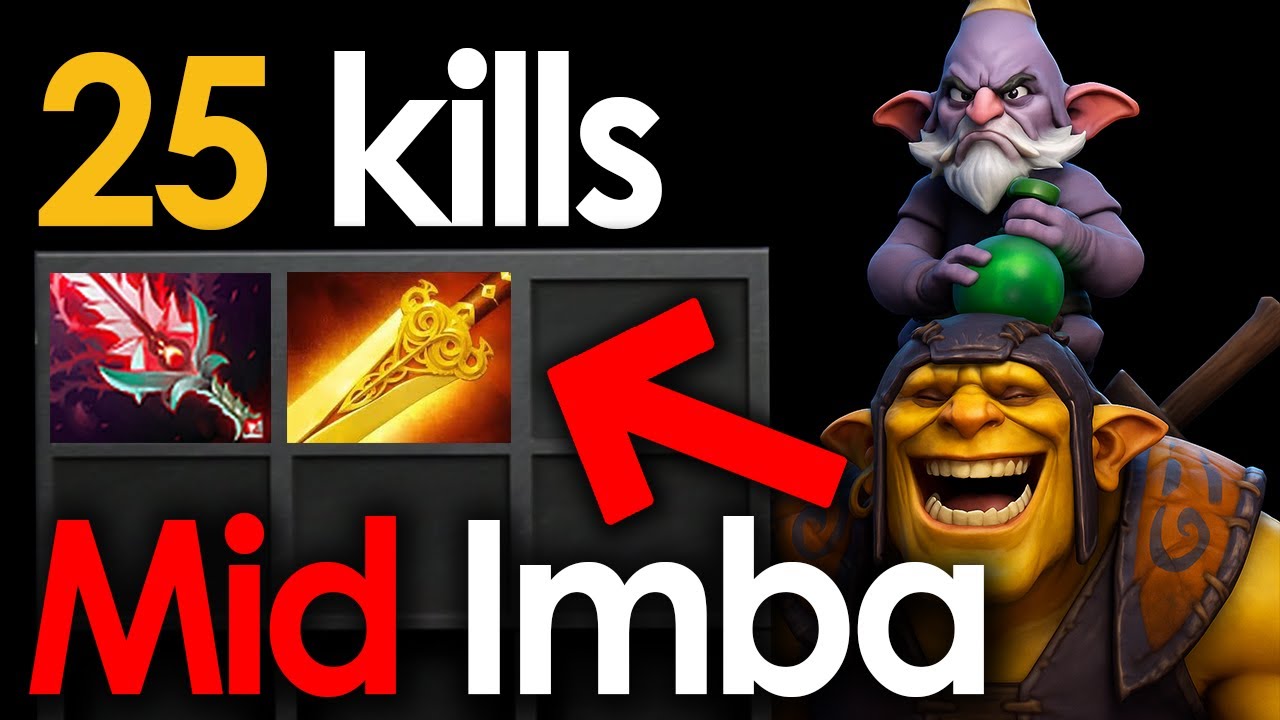 Alchemist MID 25 Kills | Radiance Bloodthorn | Immortal | Dota 2 7.40c