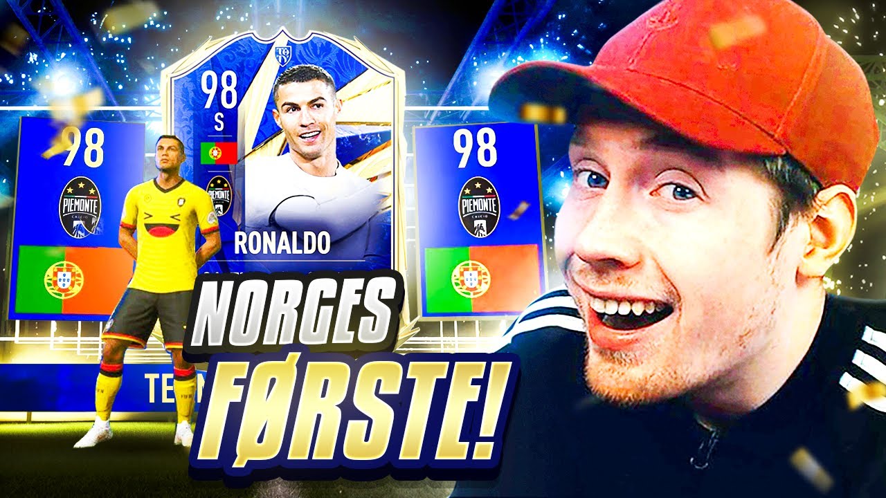 Dagen jeg har ventet p&aring;... TOTY RONALDO er MIN!!🔥