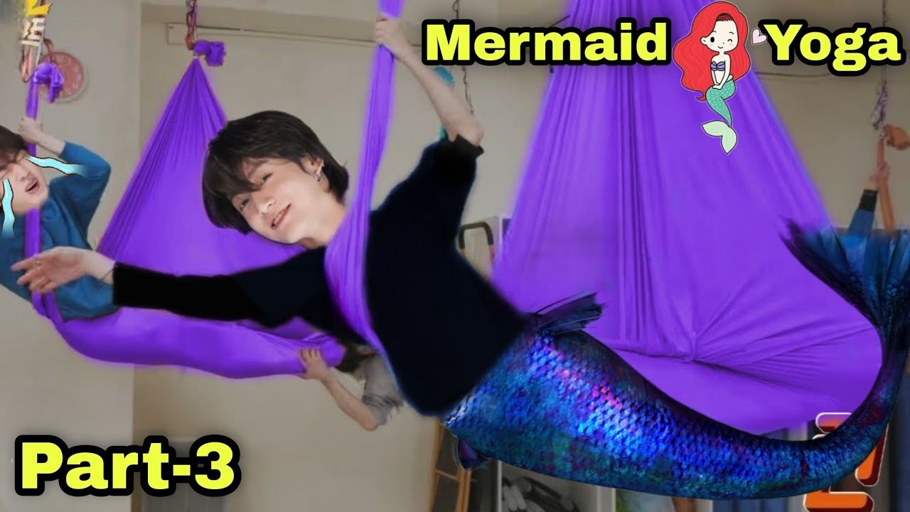 Йога в полёте русалки 🧘‍♀️🧜‍♀️ // Часть 3 // Дубляж на хинди