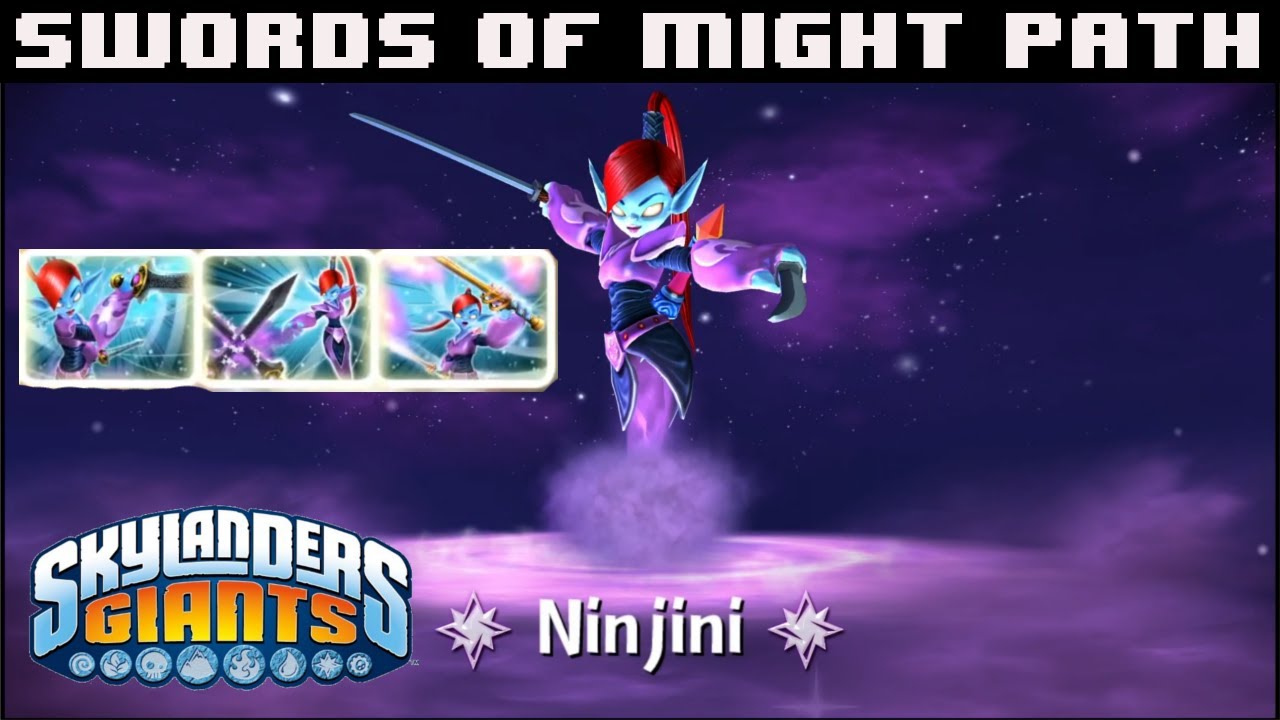 Skylanders Giants Ninjini - Swords of Might Path  HD