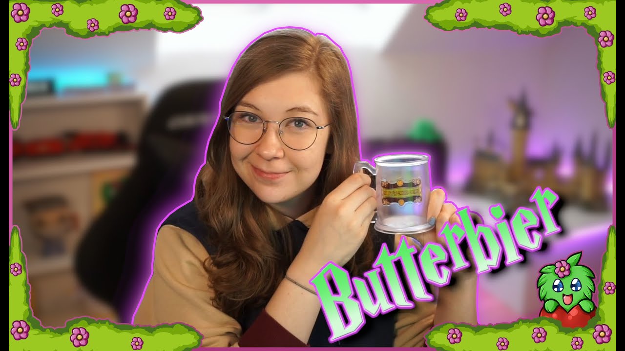 Harry Potter Butterbier selber machen - Rezept ohne Alkohol - Buschis bezaubernde Rezepte