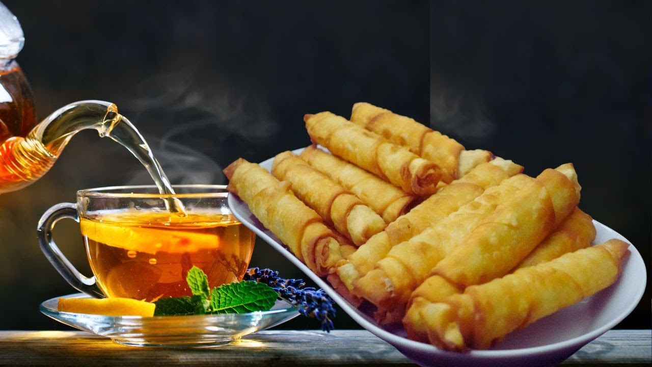 Delicious Homemade Cheese Fingers or Turkish Burek 🧀🥐