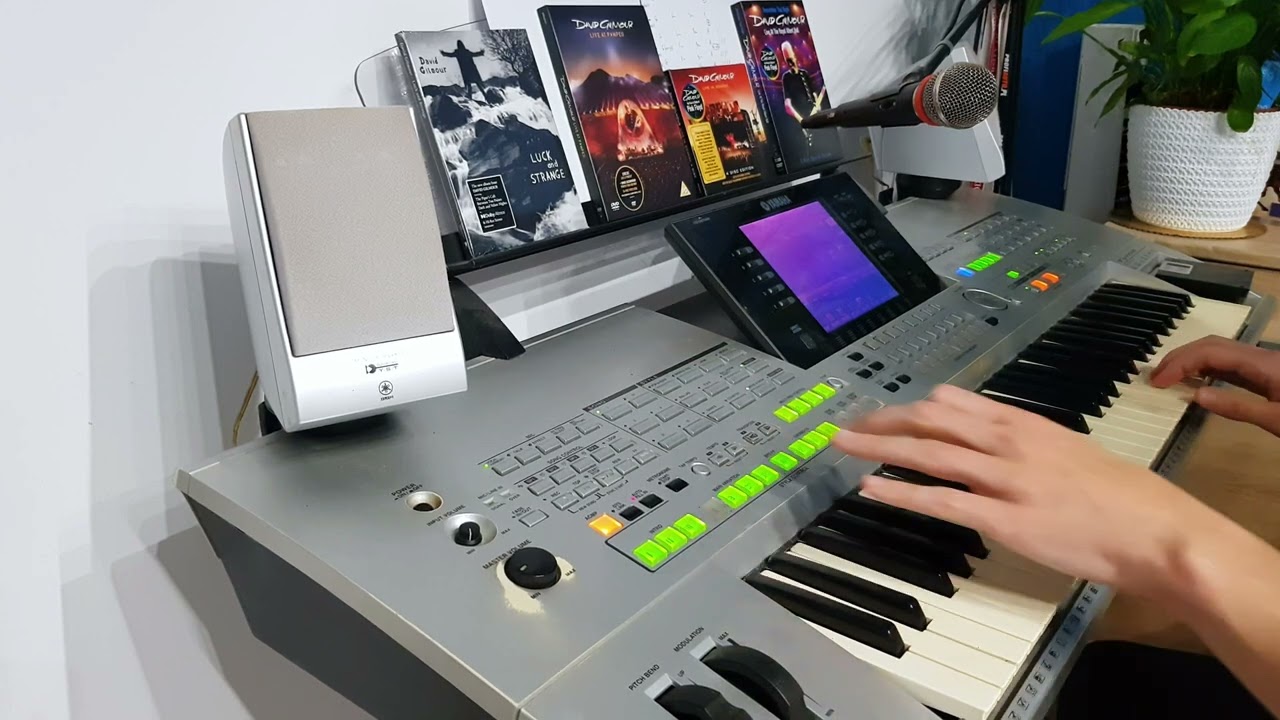 Keyboard Live Record - David Gilmour - Between Two Points (with Romany Gilmour) - Instrumental Cover