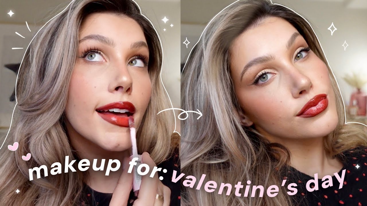 makeup for: valentines day | a beginner friendly tutorial for your date night