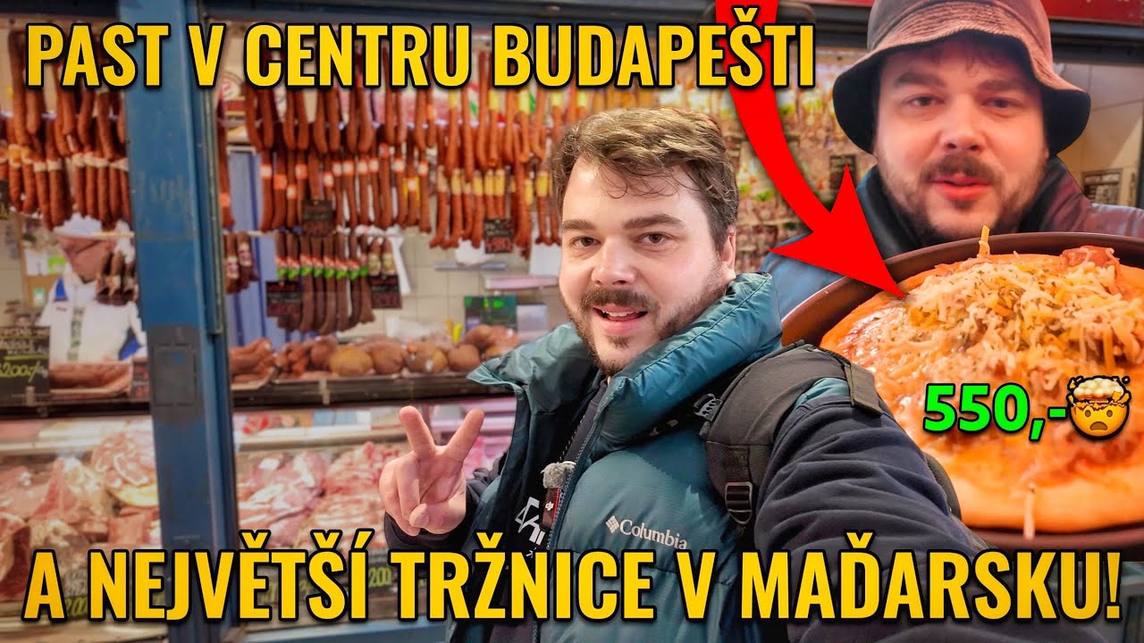 NEJVĚTŠÍ TRŽNICE V MAĎARSKU! TURISTICKÁ PAST V CENTRU BUDAPEŠTI A LEVNÉ WELLNESS ZE SLEVOMATU🇭🇺