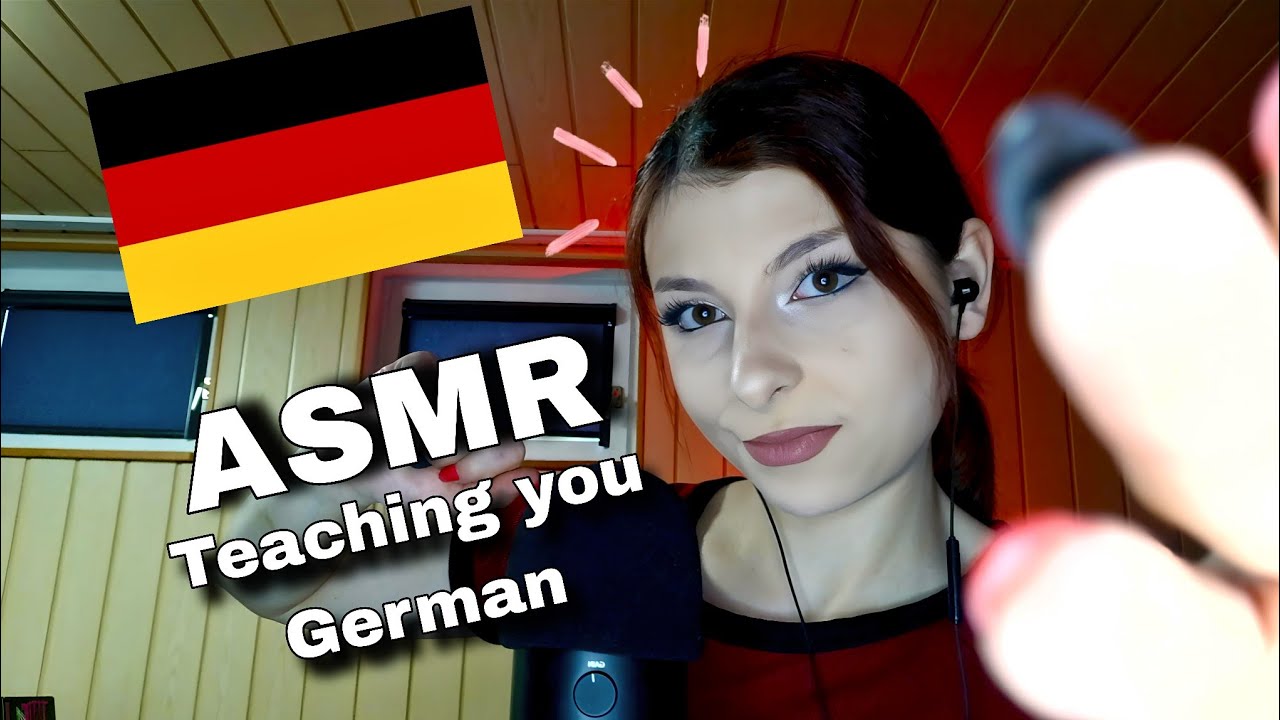 ASMR Teaching you German