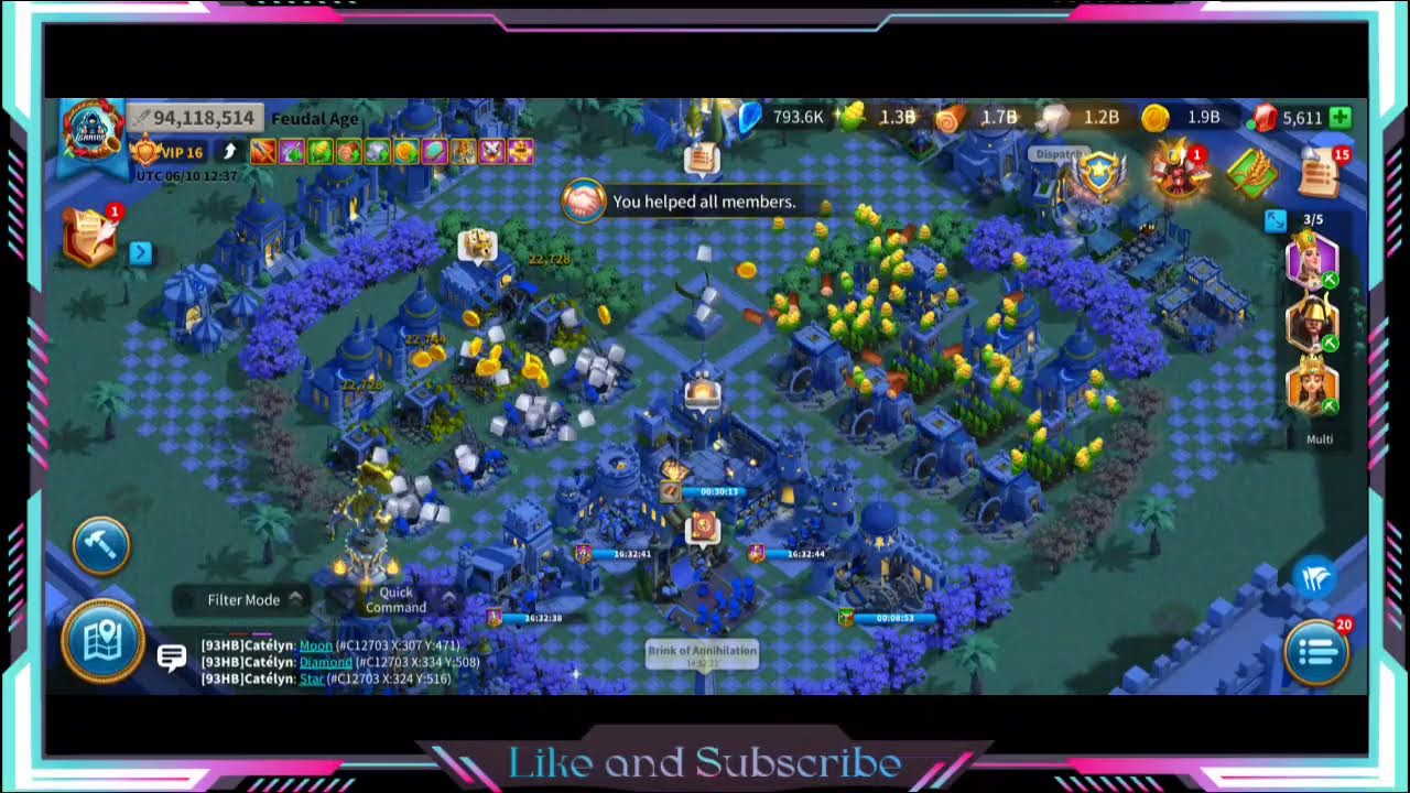 Rise of Kingdoms Gameplay #rok #rokf2p
