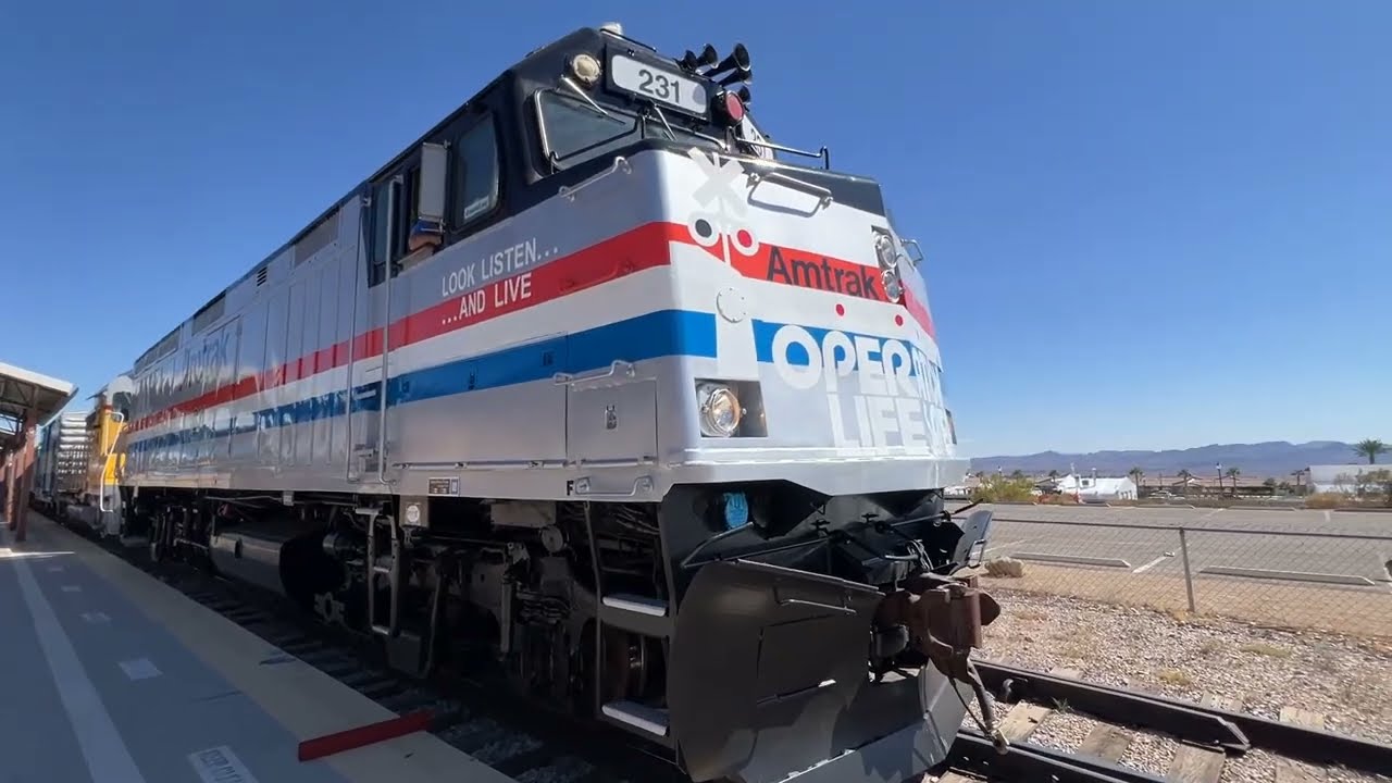 Amtrak 231 exhibiting for Operation Lifesaver week