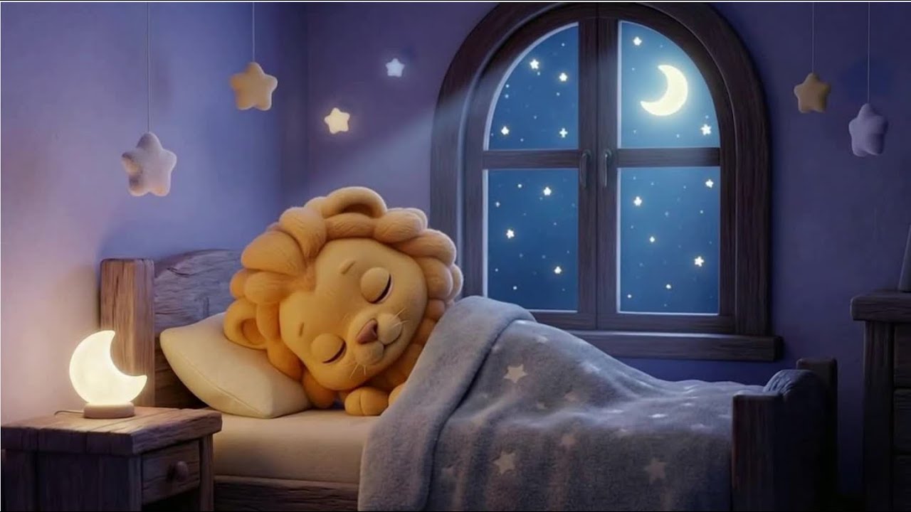 🌙 Música para dormir bebés | León durmiendo | 2 horas