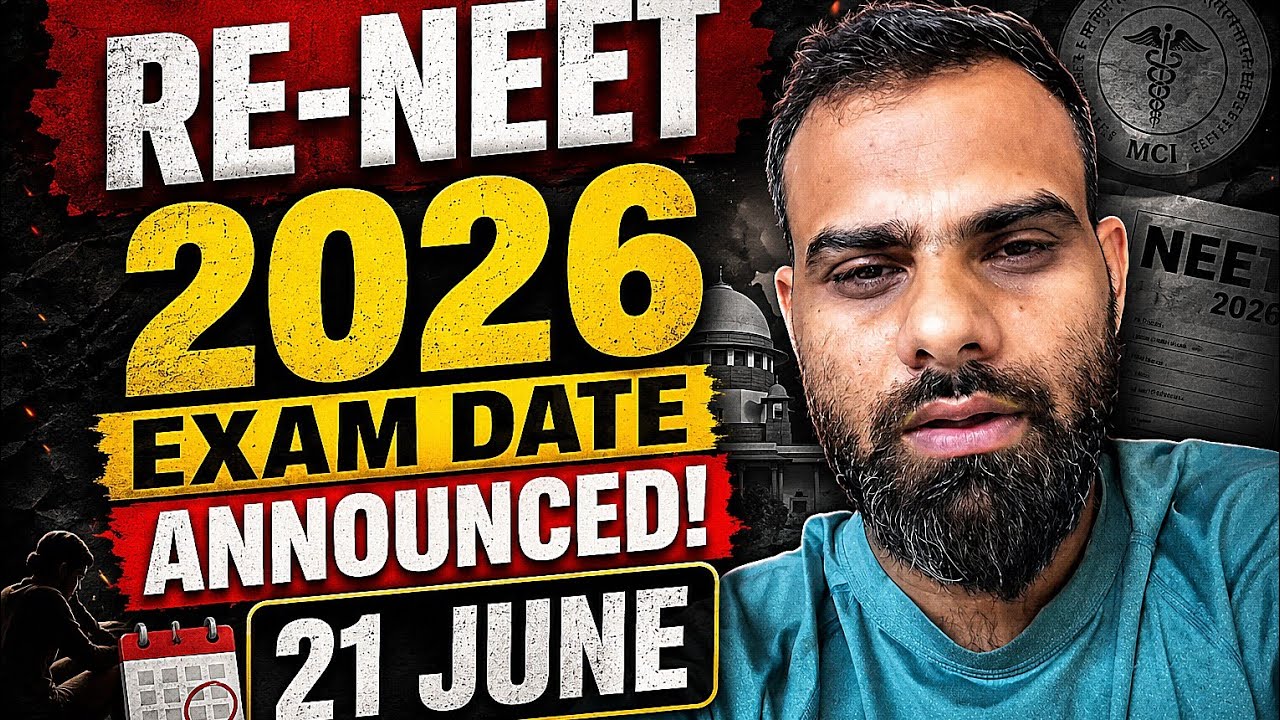 NEET 2026 Re-Exam on June 21? Latest Update
