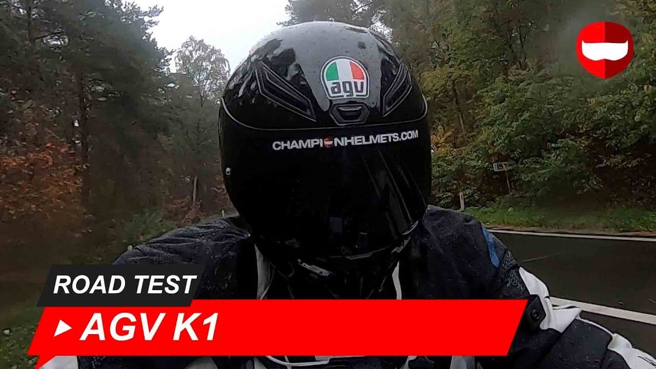 AGV K1 дорожный тест - ChampionHelmets.com
