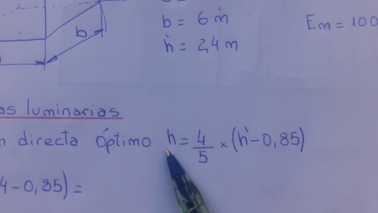Calculo de iluminacion