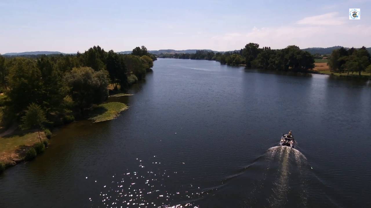 Port Lalande, Castelmoron sur lot (sud Ouest de la France)  par drone BEBOP  2 PARROT