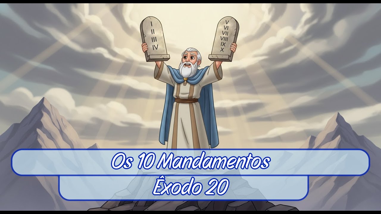 As Regras de Amor de Papai do Céu! | Êxodo 20 | 10 Mandamentos