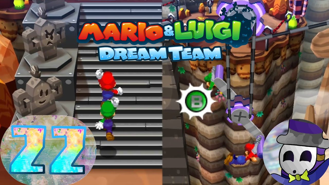 Mountain Tour - Let's Play: Mario & Luigi - Dream Team #22