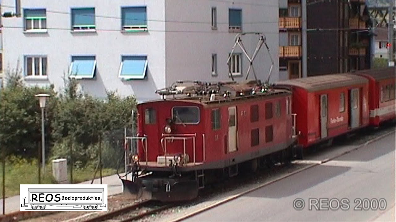 2000 [SDw] 1/3 Furka Oberalp Bahn - Brig to Bitsch, CLASSIC FO - BEST on YouTube - Old Brig