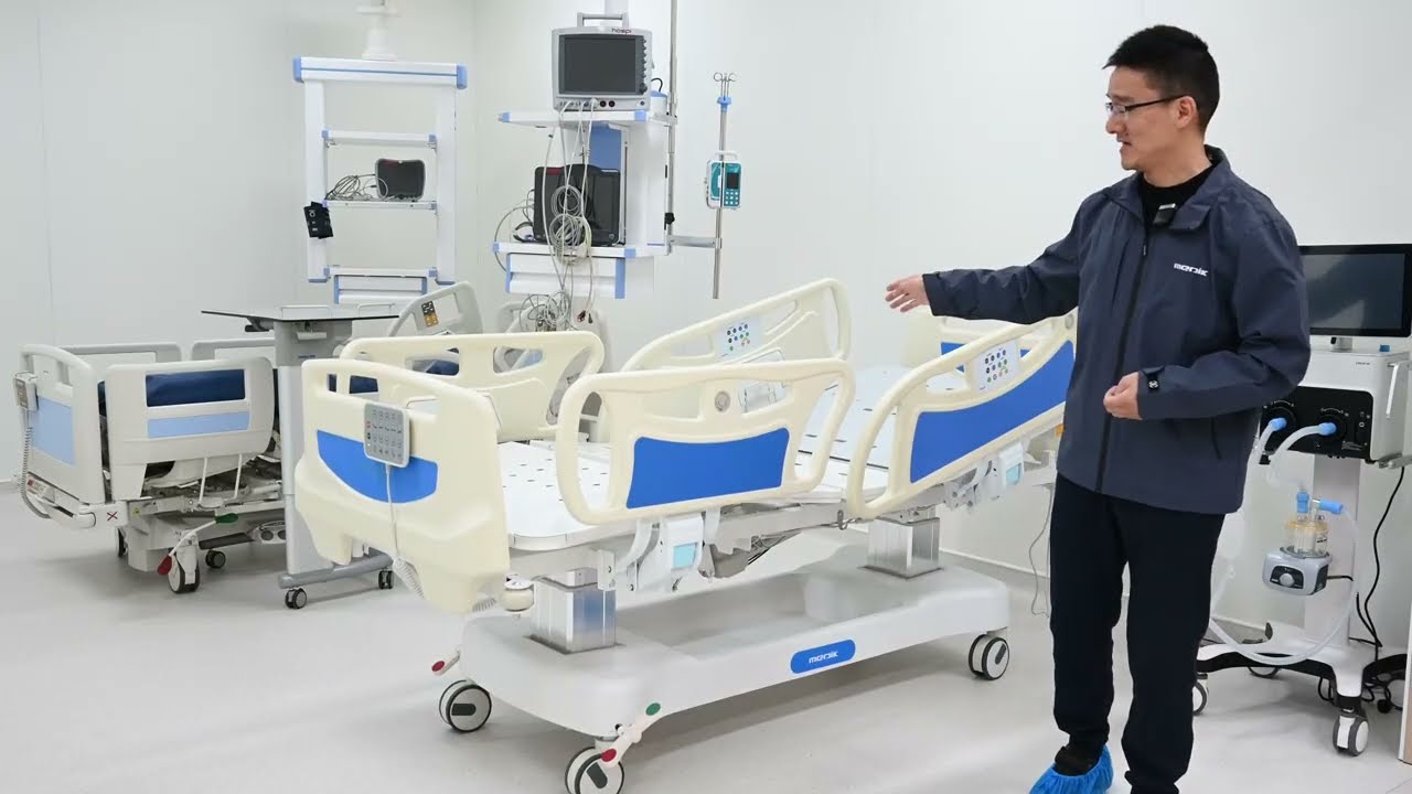 YA-D7-2 Hospital ICU Bed With Nursing Control