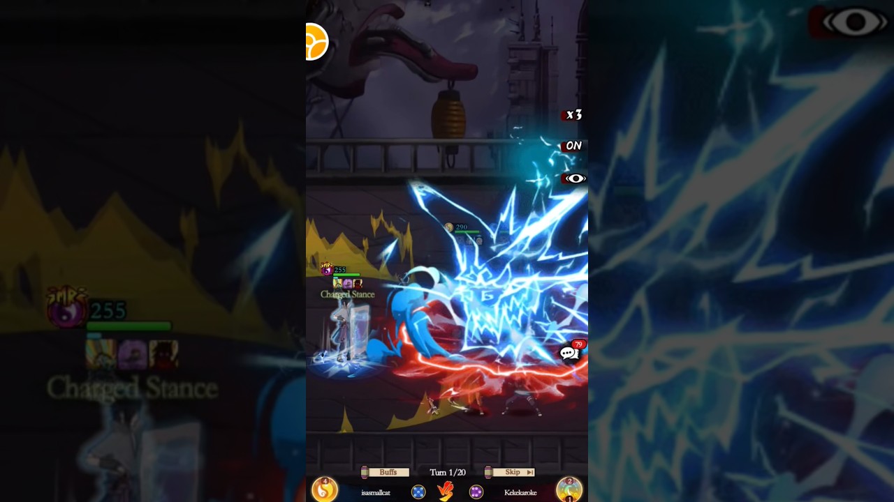 Best Lineup in Temple of Shadows #naruto #narutogame