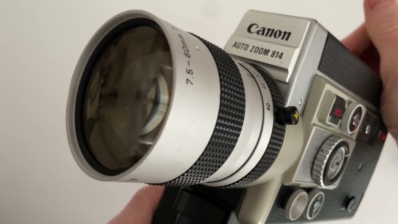 Check Canon Auto Zoom 814 Electronic Super 8 Film 8mm Camera for Etsy shop