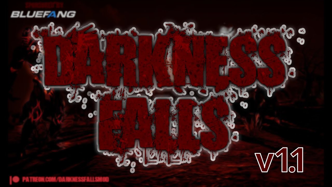 Surviving 1.1 with Wolf - Darkness Falls 7D2D