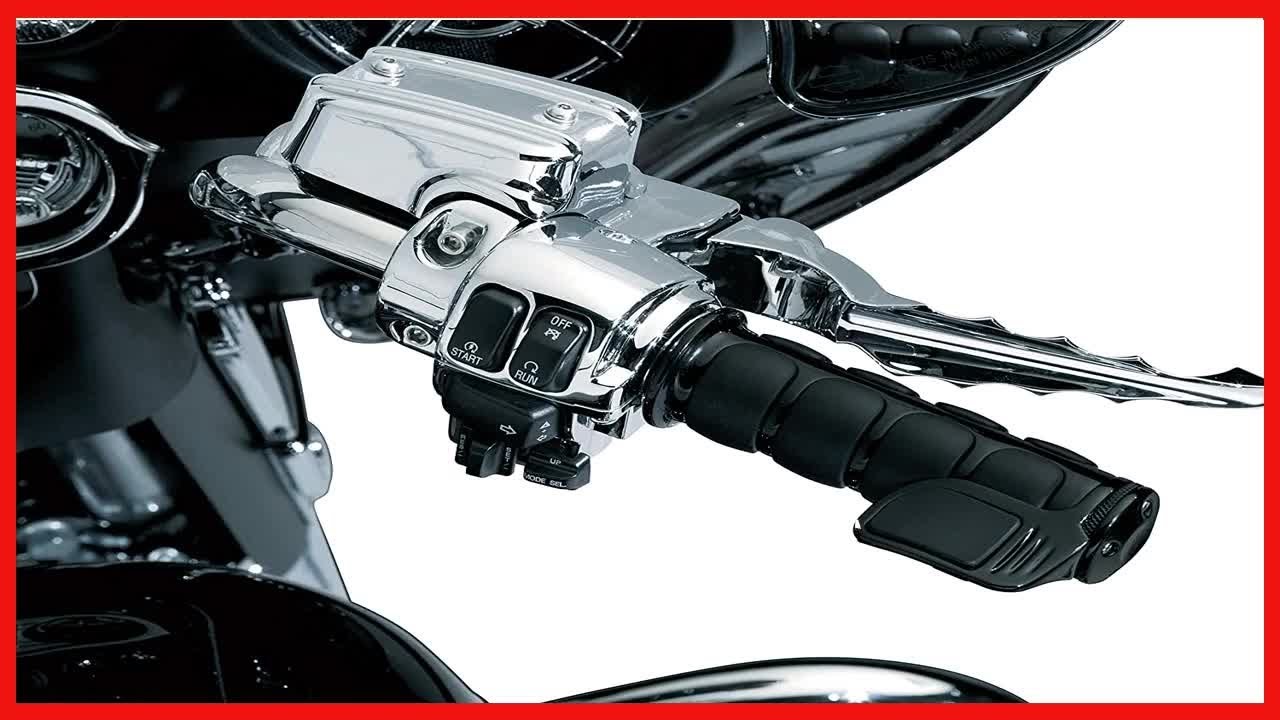 Kuryakyn 6318 Premium ISO Contoured Throttle Boss Motorcycle Handlebar Grip Accessory: Universal Fit