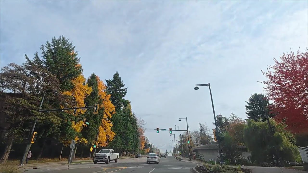 Driving Through Surrey , CA