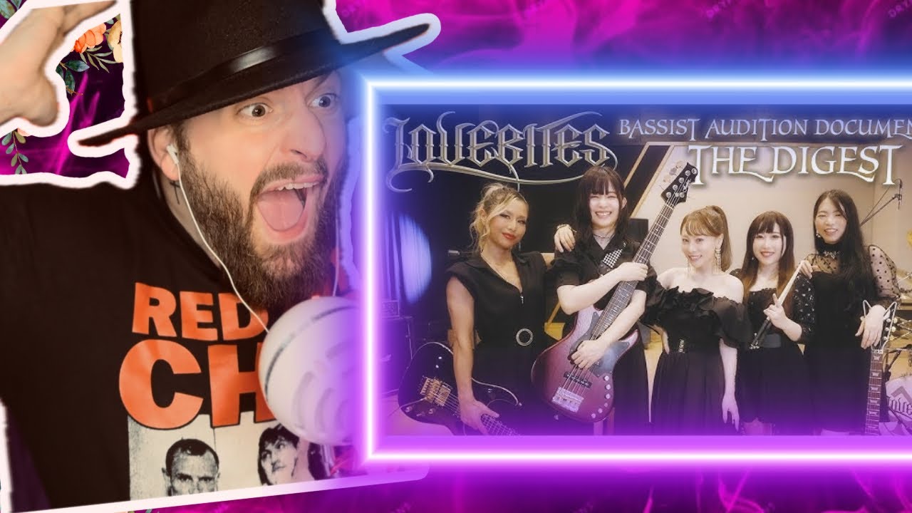 LOVEBITES “BASSIST AUDITION DOCUMENTARY” (THE DIGEST) REACTION!!!