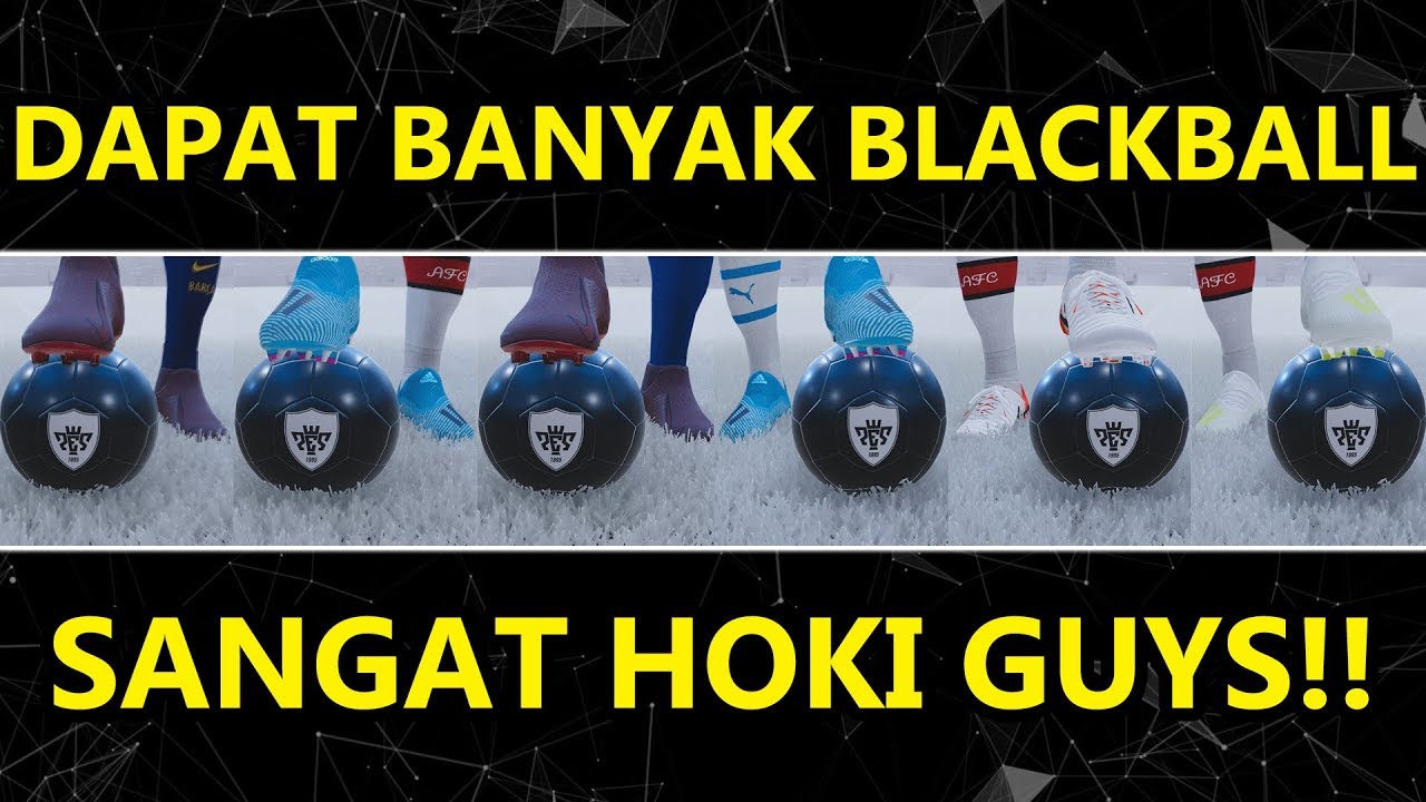 GILA!! BLACK BALL BERUNTUN, BIKIN LAWAN KABUR & FRUSTASI LAGI | PES 2020
