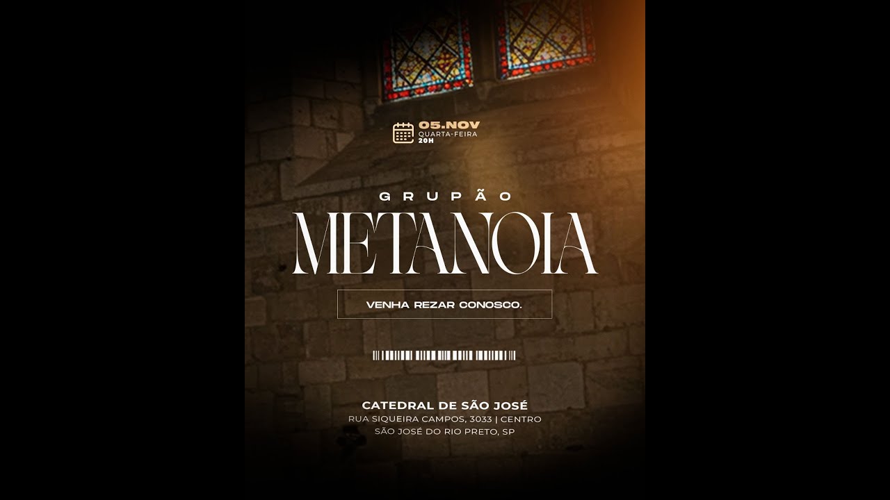 Pregação: Matheus Teixeira | Grupão Metanoia