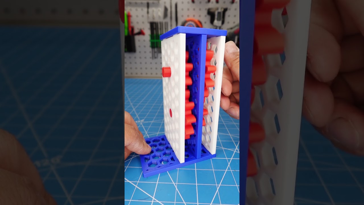 3D-печатная кружка для краски #3dprinted #mechanical #design #tools #diy