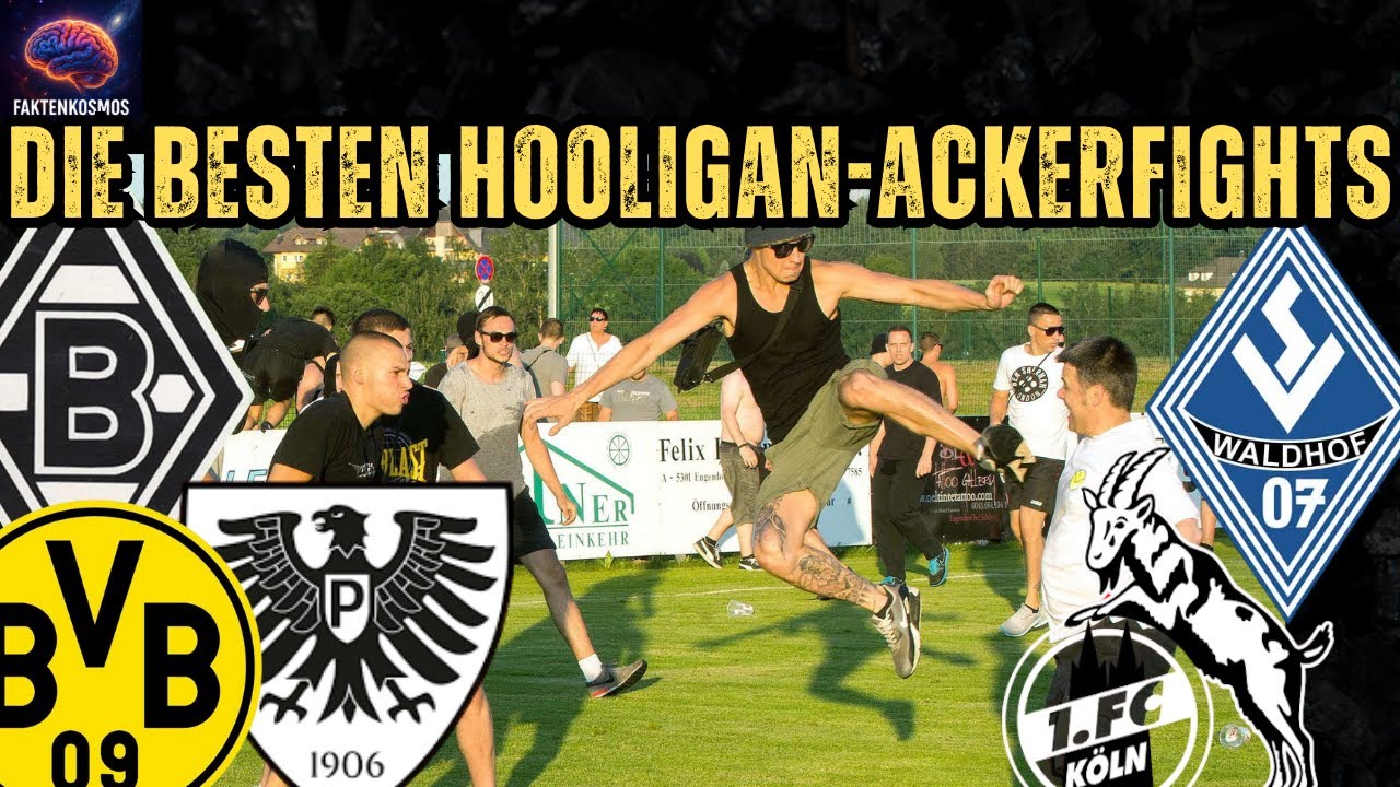 Die spektakul&auml;rsten Hooligan Fights in Deutschland 🔥 | Zusammenfassung der krassesten Ackerfights