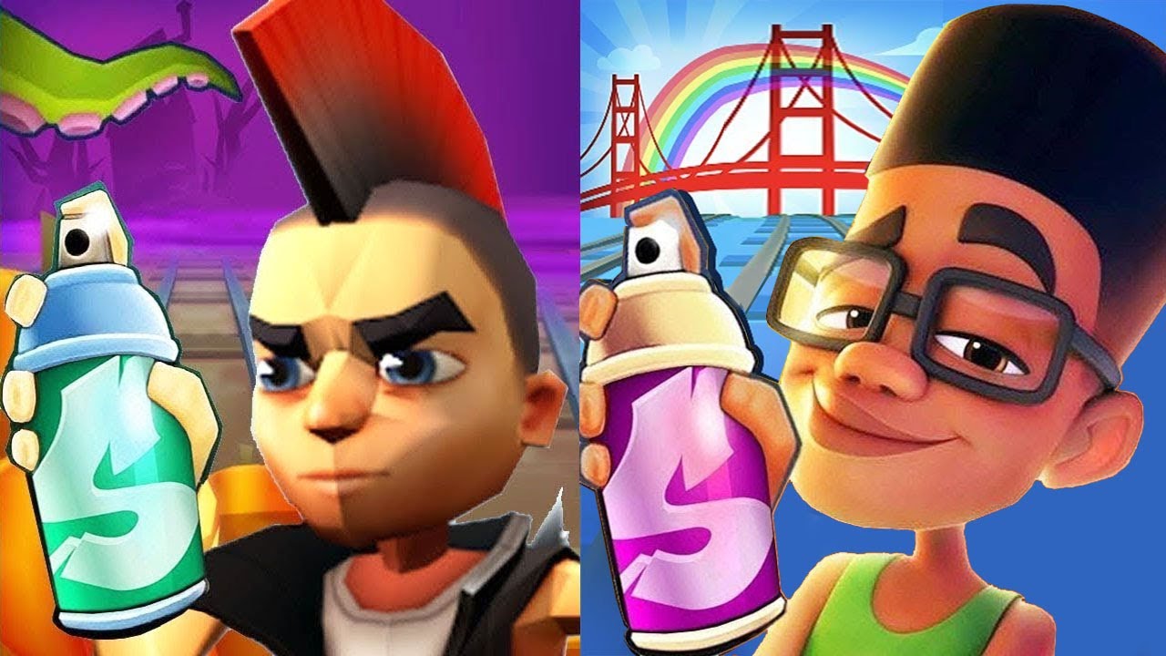 Subway Surfers San Francisco 2022 Fresh vs 3D Spike Subway Surf Jungle Adventure Gameplay HD