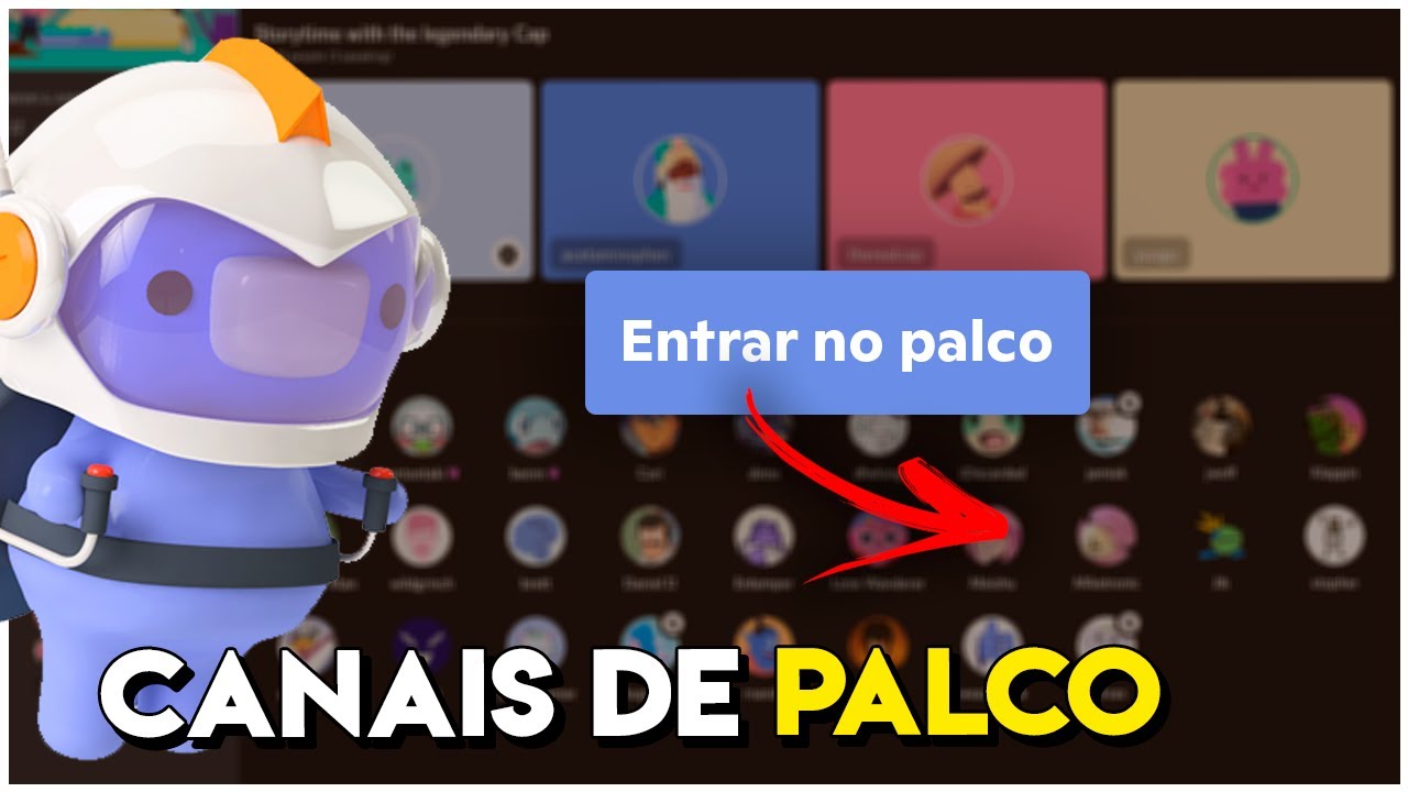 NOVA ATUALIZA&Ccedil;&Atilde;O DOS CANAIS DE PALCO NO DISCORD! COMO FUNCIONA?