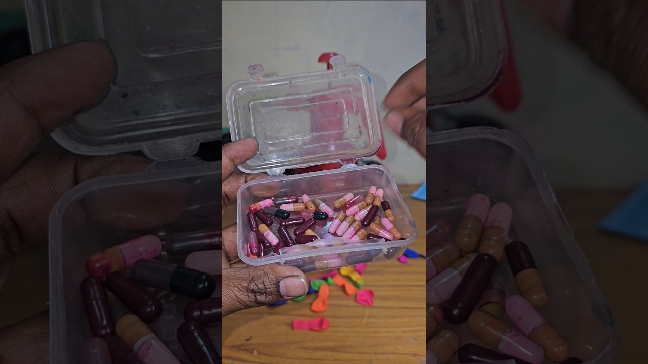 Best Holi Capsule Colour Experiment 