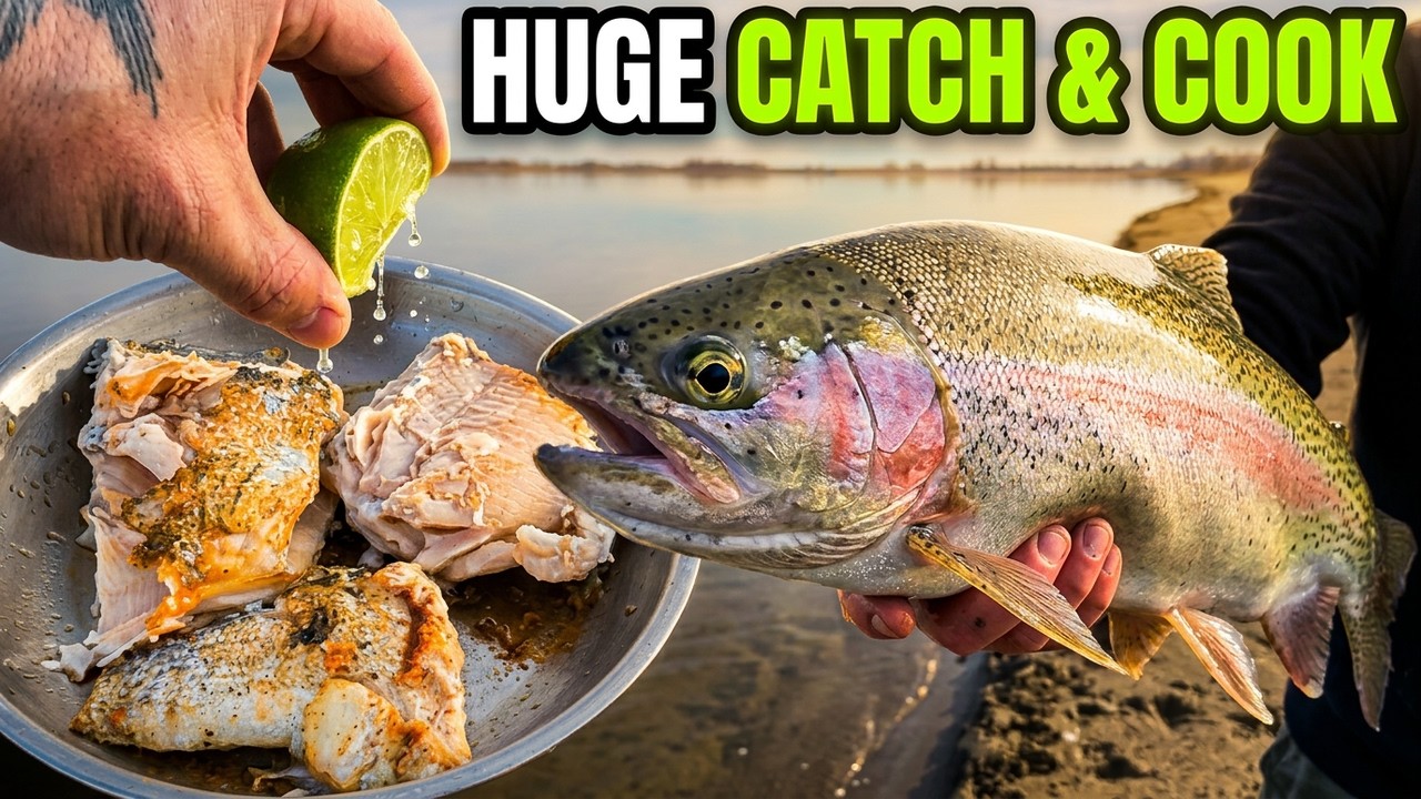 How I Catch the Biggest Fish of My Life...Catch & Cook