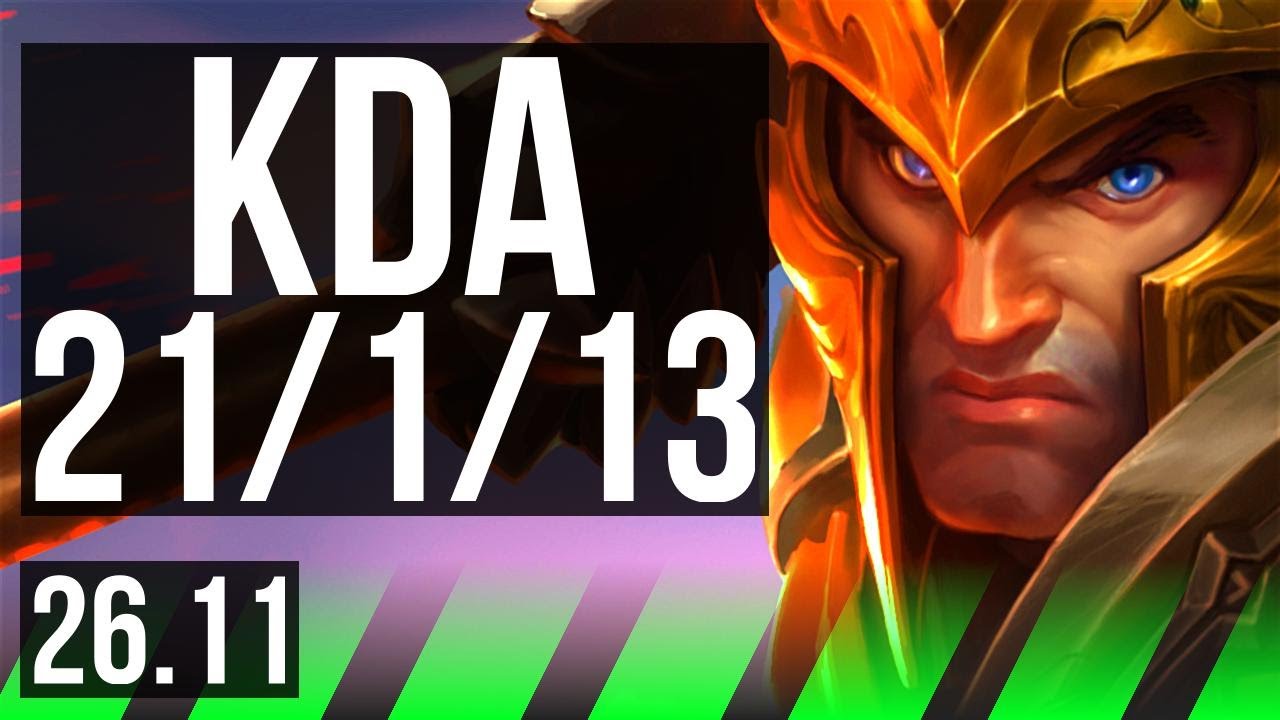 JARVAN IV vs AATROX (JGL) | Good KDA: 21/1/13, 47K damage | EUW Master | 26.11