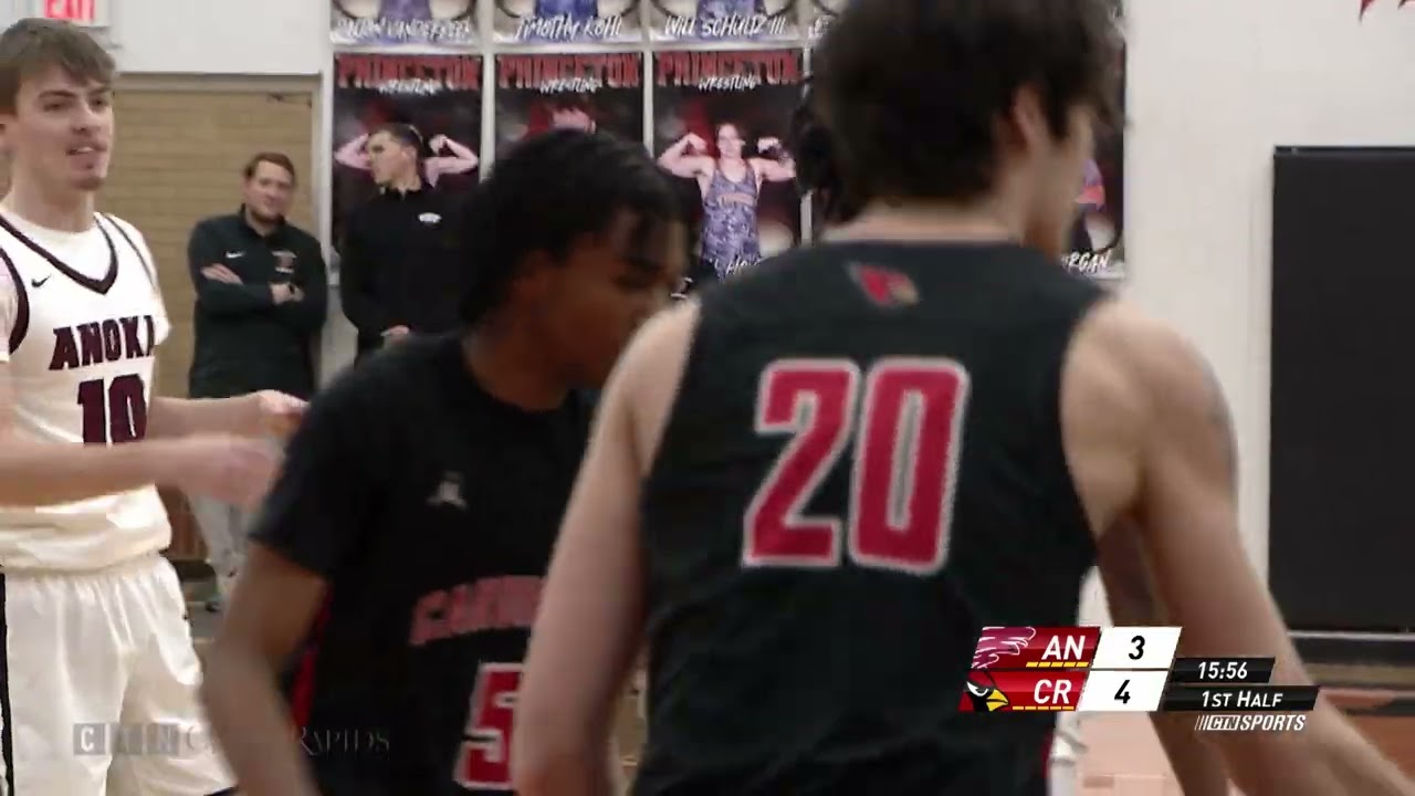 Boys Basketball Playoffs: Anoka vs Coon Rapids 3.9.24