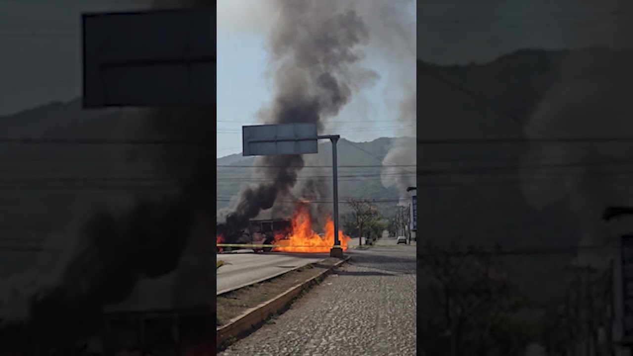 City in Flames: Puerto Vallarta Erupts After Cartel Kingpin &lsquo;El Mencho&rsquo; Killed #shorts
