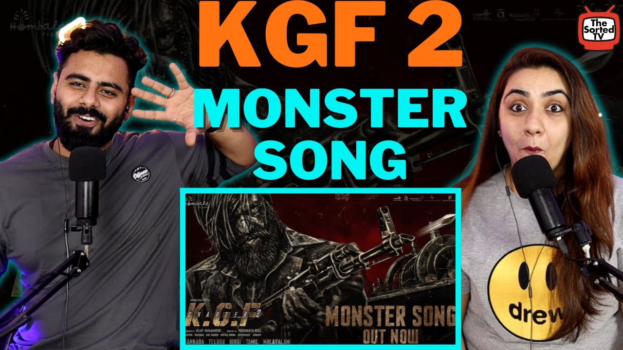 Песня монстра - KGF Глава 2 | Адити Сагар || Реакция пар из Дели