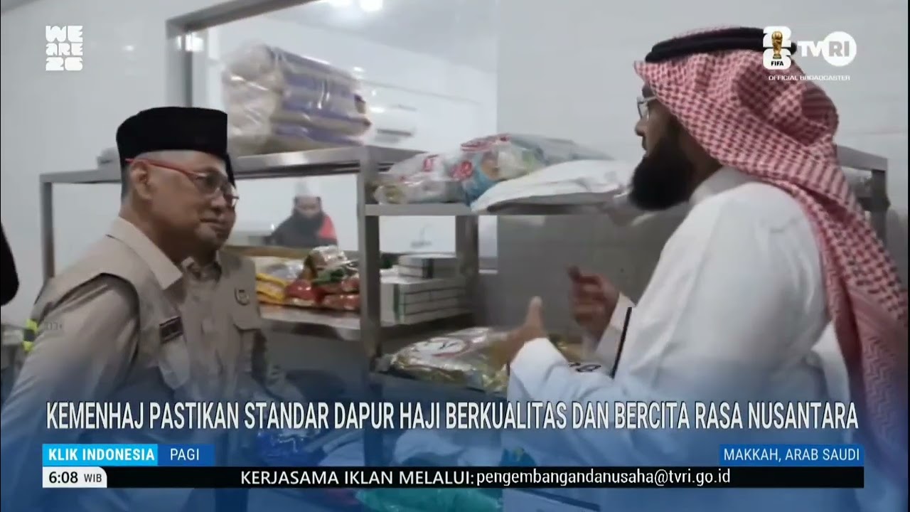 KEMENHAJ PASTIKAN STANDAR DAPUR HAJI DI MAKKAH BERKUALITAS
