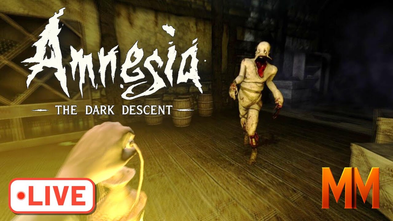 Let's go BACK to the BEST Horror Game of 2010 Called Amnesia: The Dark Descent 🔴 LIVE NOW!