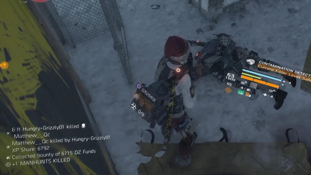 Tom Clancy's The Division | 😱 Matthew__Qc 😱 You wanted PvP...But you ran from all the PvP