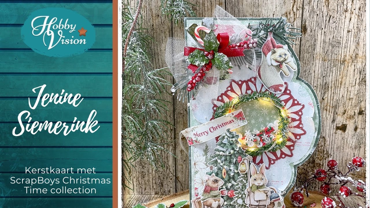 FBLive - ONLINE  Demodag kerstkaart met Jenine - 24 dec
