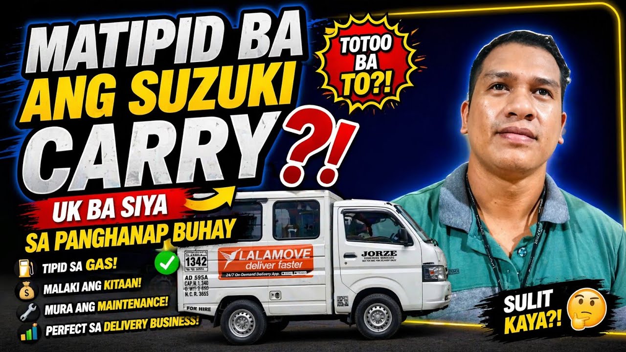 Matipid ba talaga ang Suzuki carry buhay lalamove 