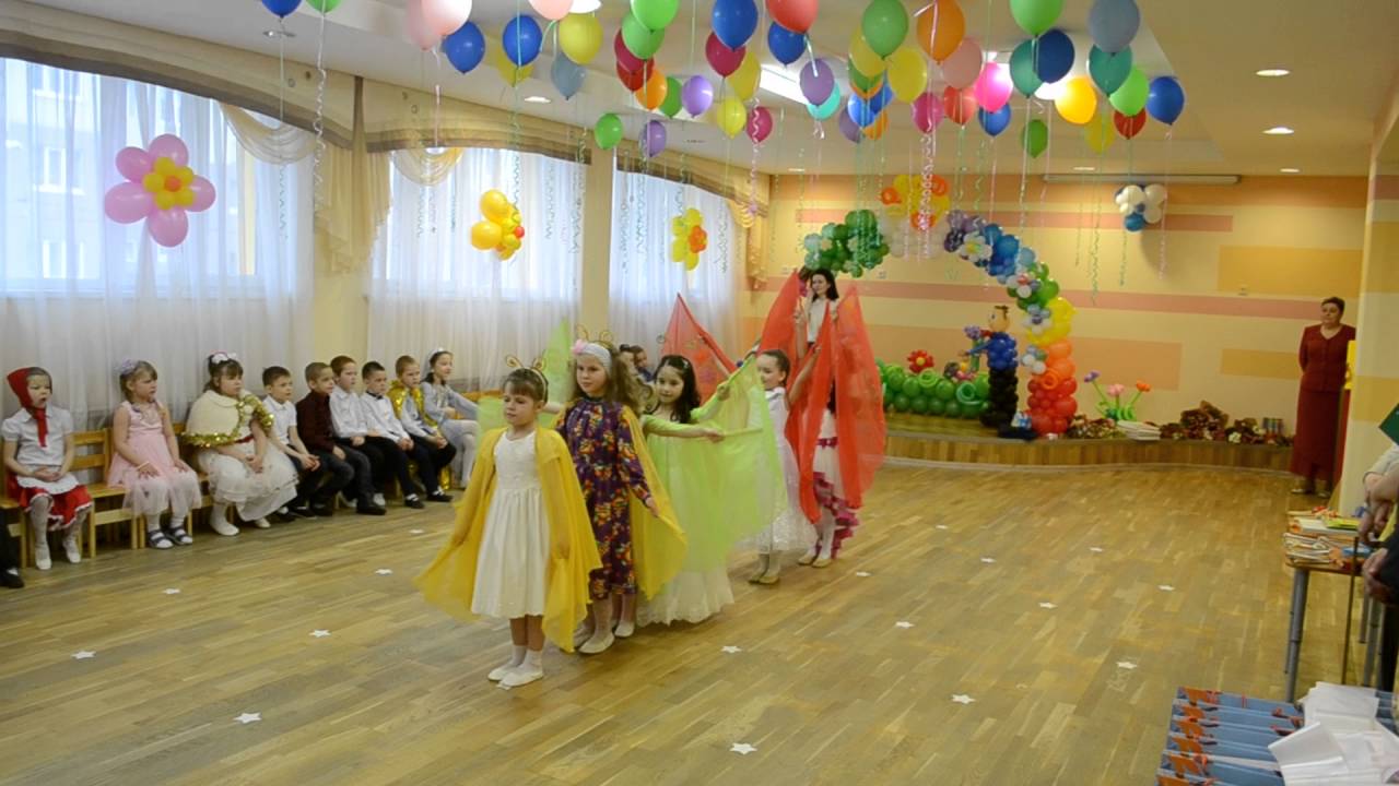 Танец Дюймовочки и бабочек