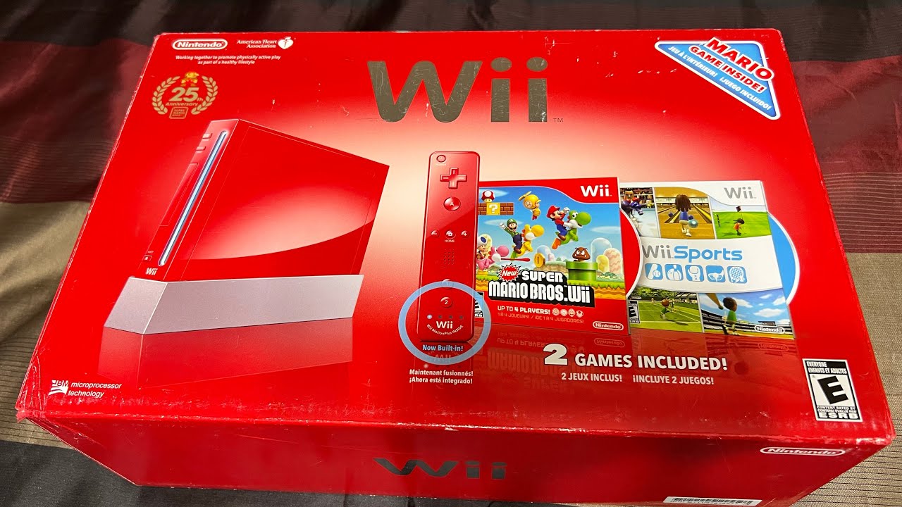 Вспоминая 25-летие красной Nintendo Wii
