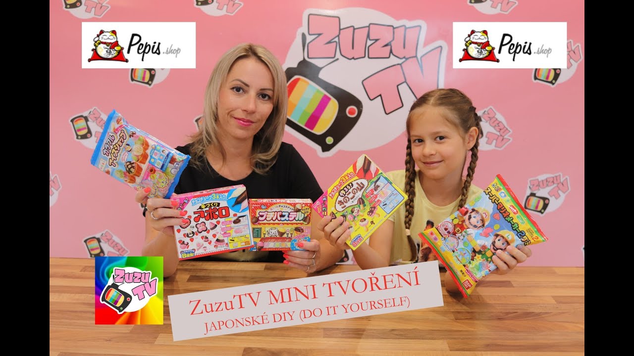 ZuzuTV MINI TVOŘENÍ/Japonské DIY s Pepis.shop 😍
