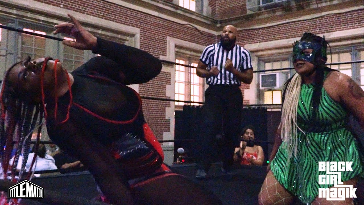 Anastasia Morningstar vs Scarlett (Women's Wrestling) Black Girl Magik