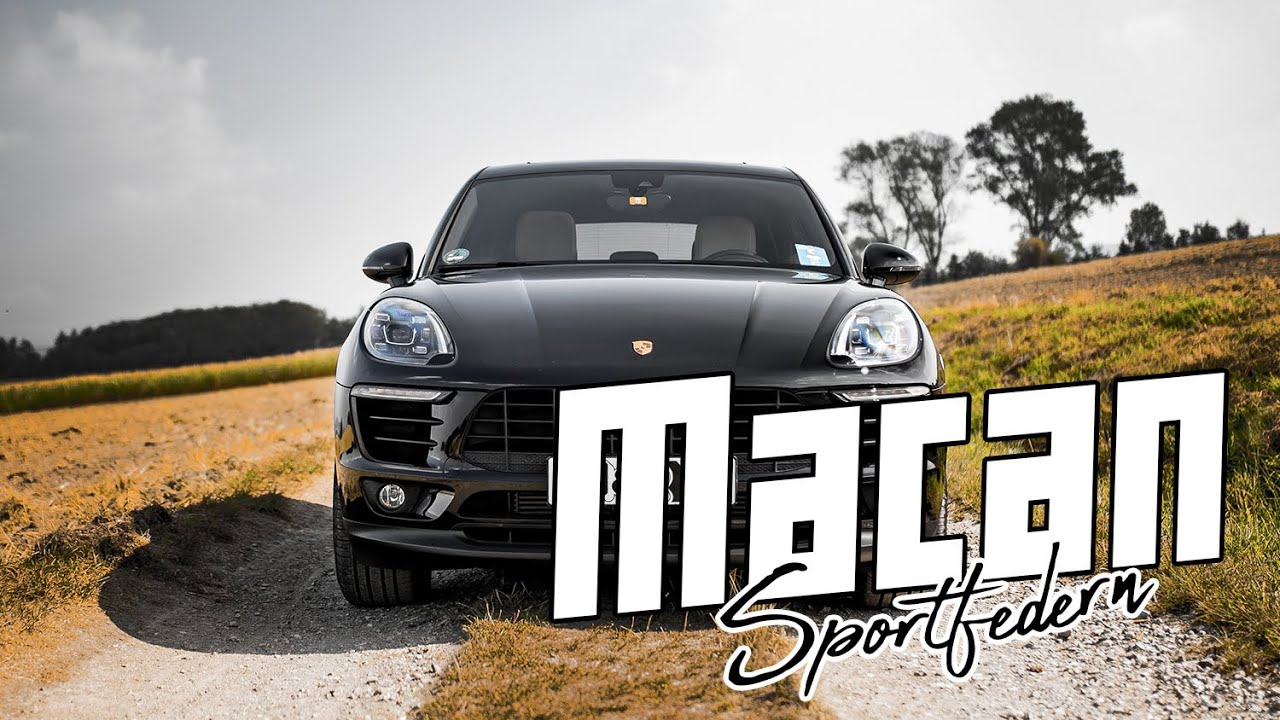 Porsche Macan Typ 95B - Sportfedern &equiv; H&R