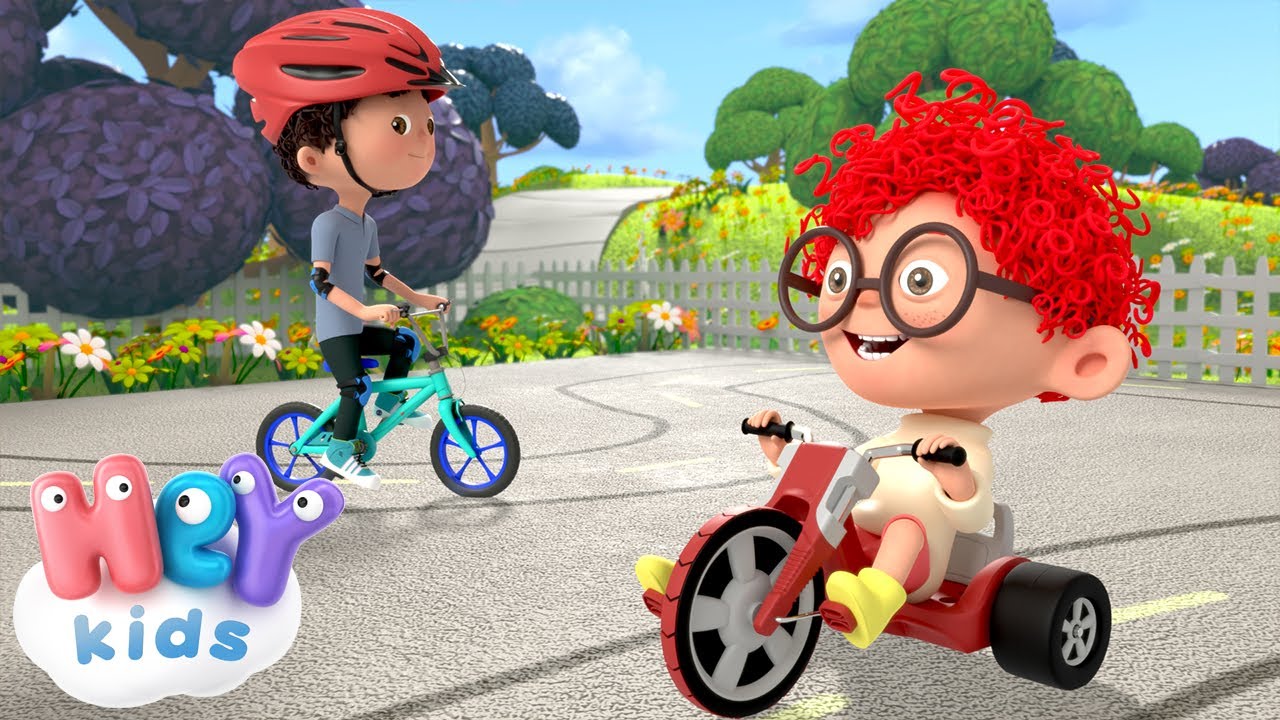 Колелото 🚲 Велосипед | Детска песничка | HeyKids - Детски Песни